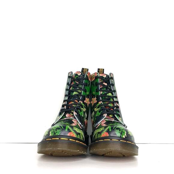 NIB Dr Martens Wild Botanics 1460 Lace Up Ankle Boots Women’s 5 Shoes - Picture 10 of 13